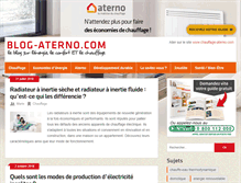 Tablet Screenshot of blog-aterno.com